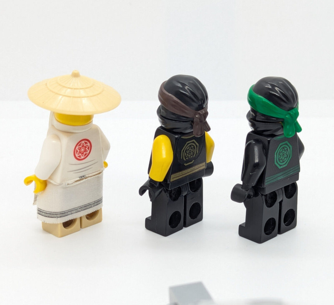 LEGO Ninjago Minifigure Lot - Wu,  Cole & Lloyd - 70618 Destiny's Bounty