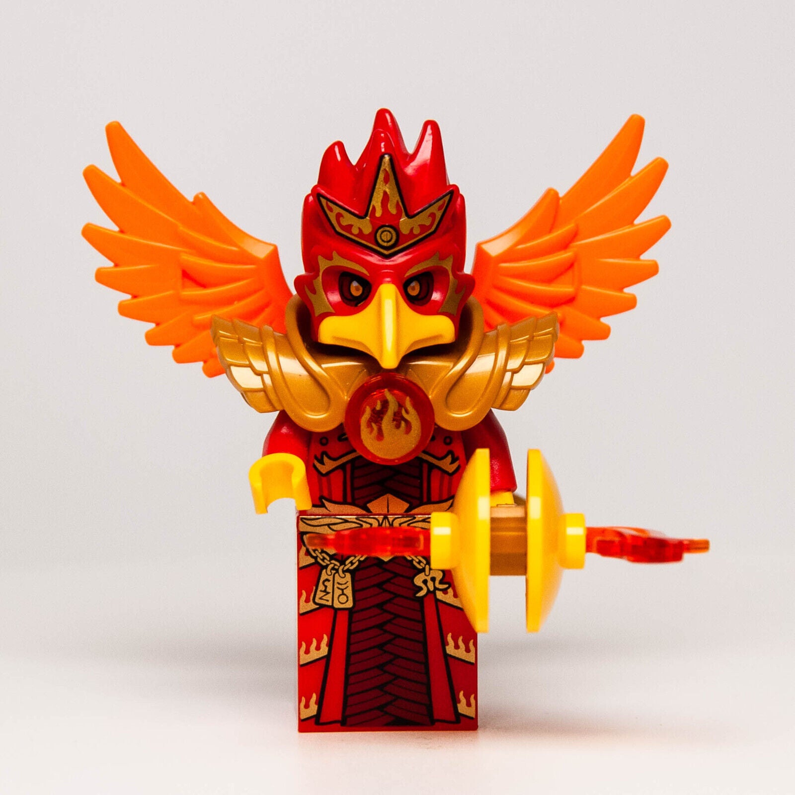 LEGO Chima Minifigure - Fluminox, Heavy Armor (loc075) 70146 Fire Chi - StudBee