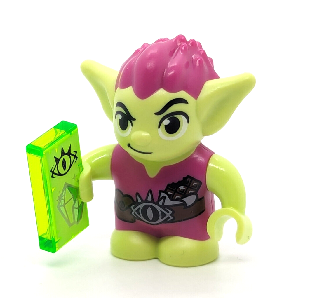 Lego Elves Minifigure - Magenta Goblin Roblin (elf024) 41181 6178649 Gondola - StudBee