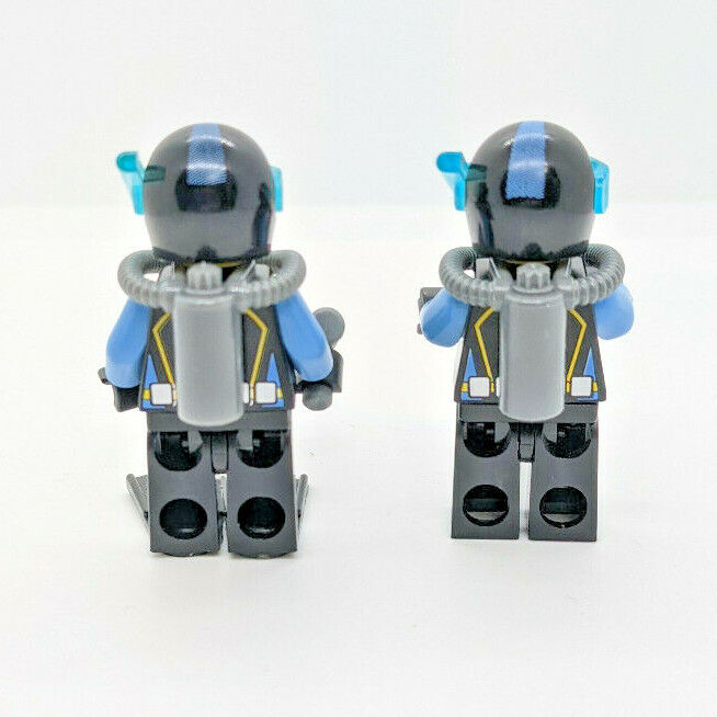 LEGO Aquazone Aquaraiders: Diver 6 + Diver 7 Angler Ambush (aqu025 aqu021) 7771 - StudBee