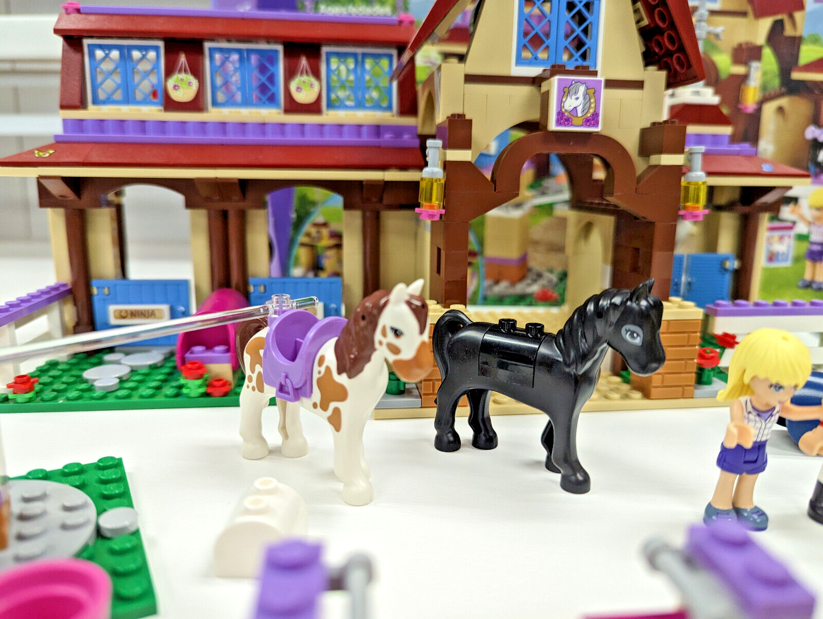 LEGO Friends Heartlake Riding Club 41126 Horse Stables 100% Complete Box Manuals - StudBee