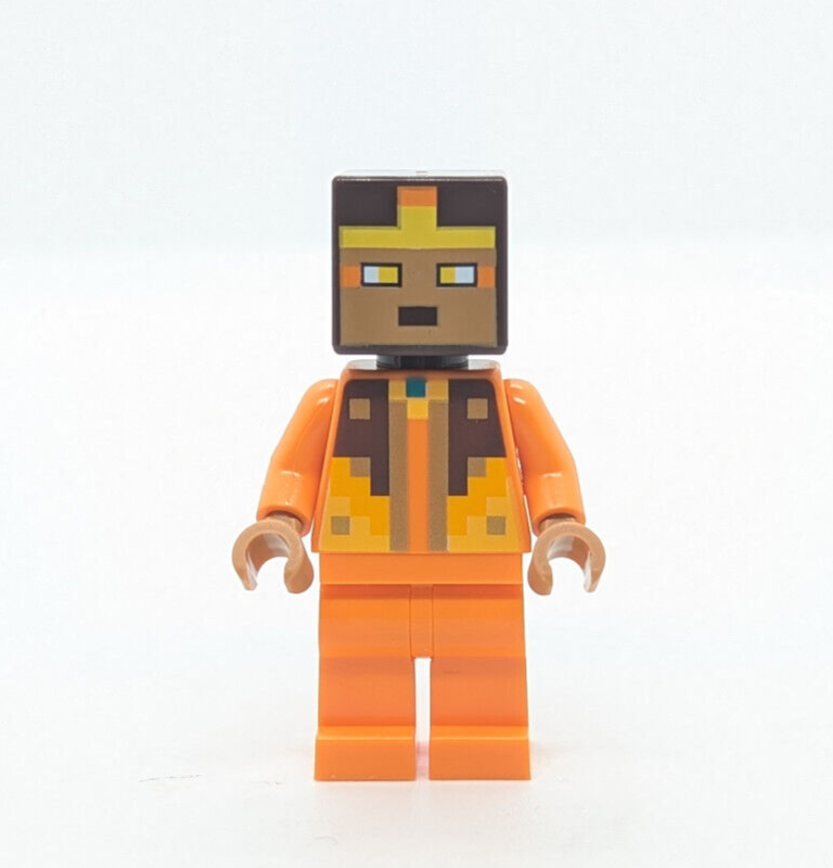 New LEGO Minecraft Orange Hero Minifigure & TNT Launcher 662406 Golden Knight - StudBee