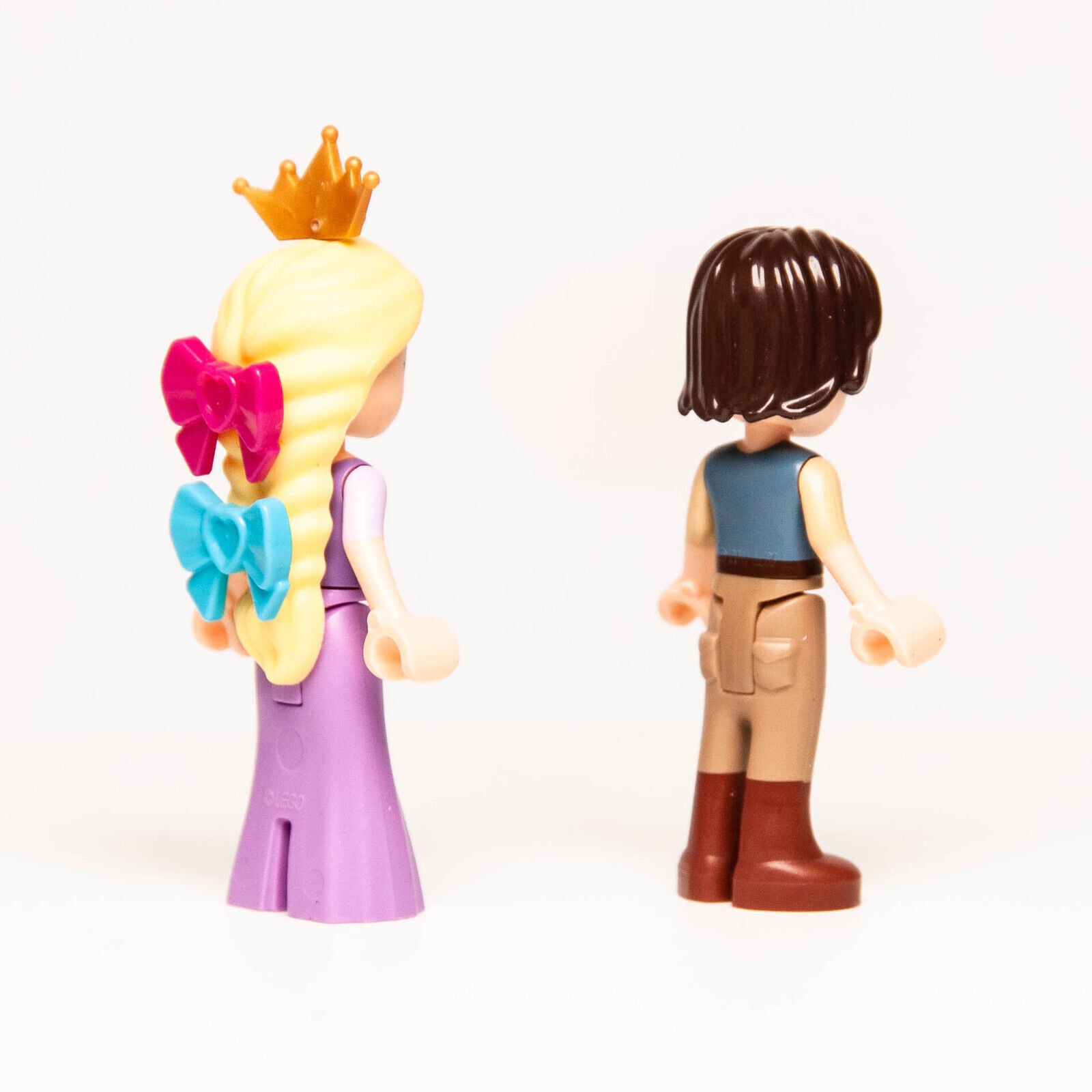 LEGO Disney 41054 Tangled Minifigure Lot: Flynn Rider (dp007) & Rapunzel (dp006) - StudBee