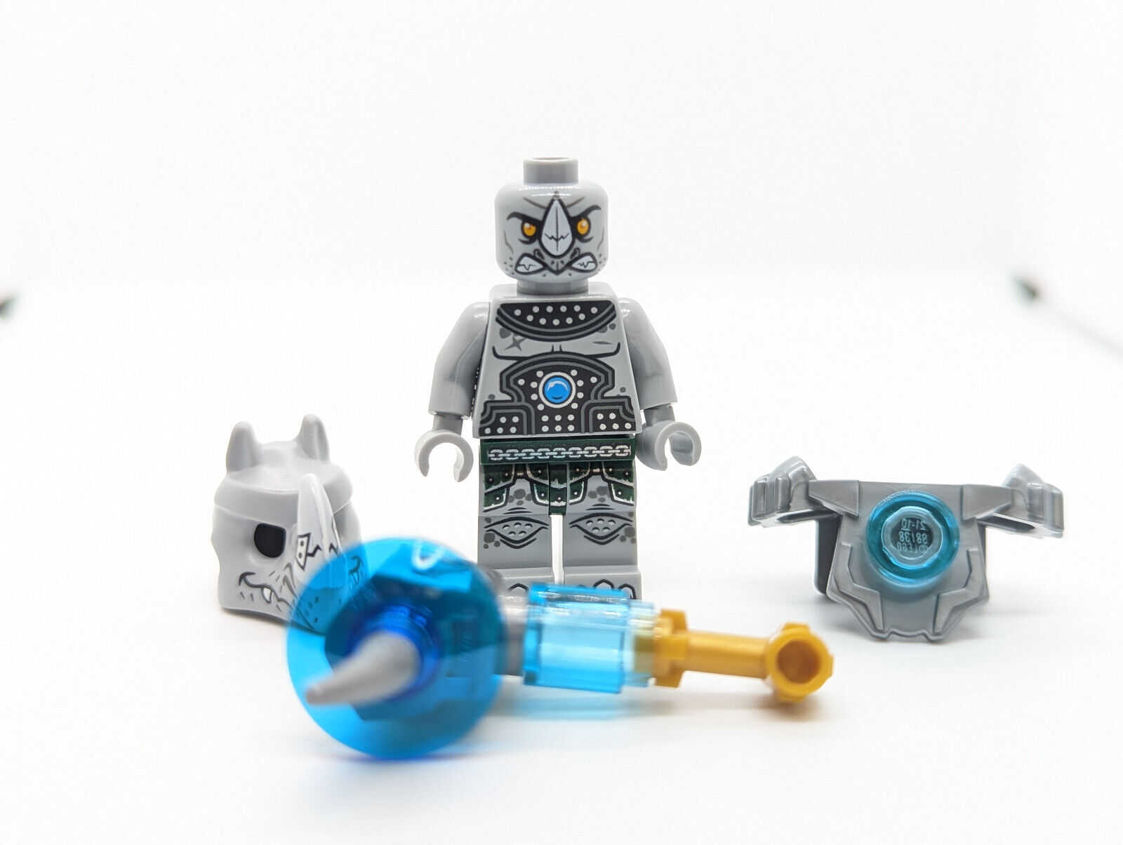 NEW LEGO Chima Rhino Minifigure - Rogon (loc159) 70133 - StudBee