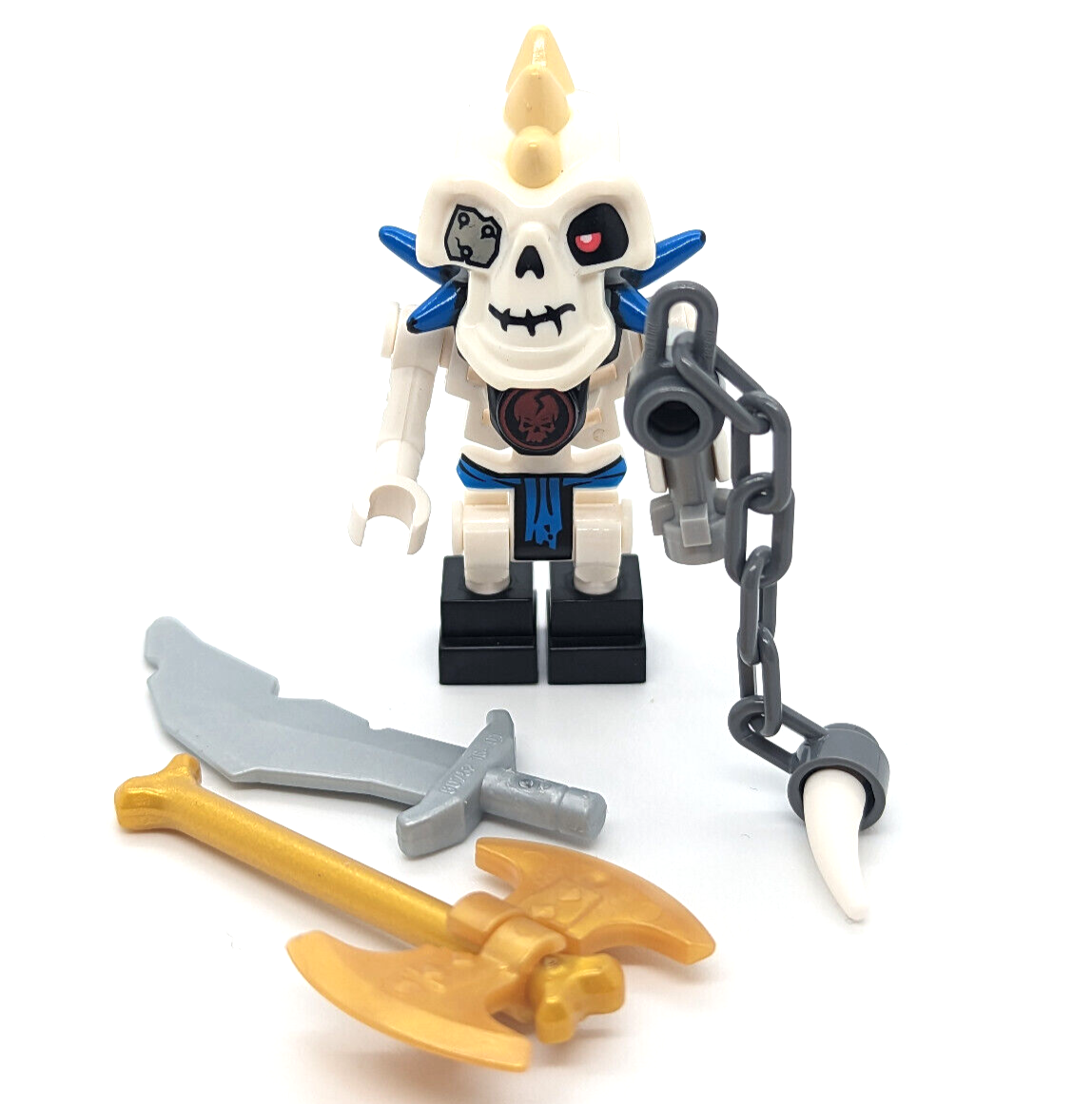 LEGO Ninjago Minifigure - Nuckal (njo025) Spinjitsu Golden Weapons 2173 - StudBee