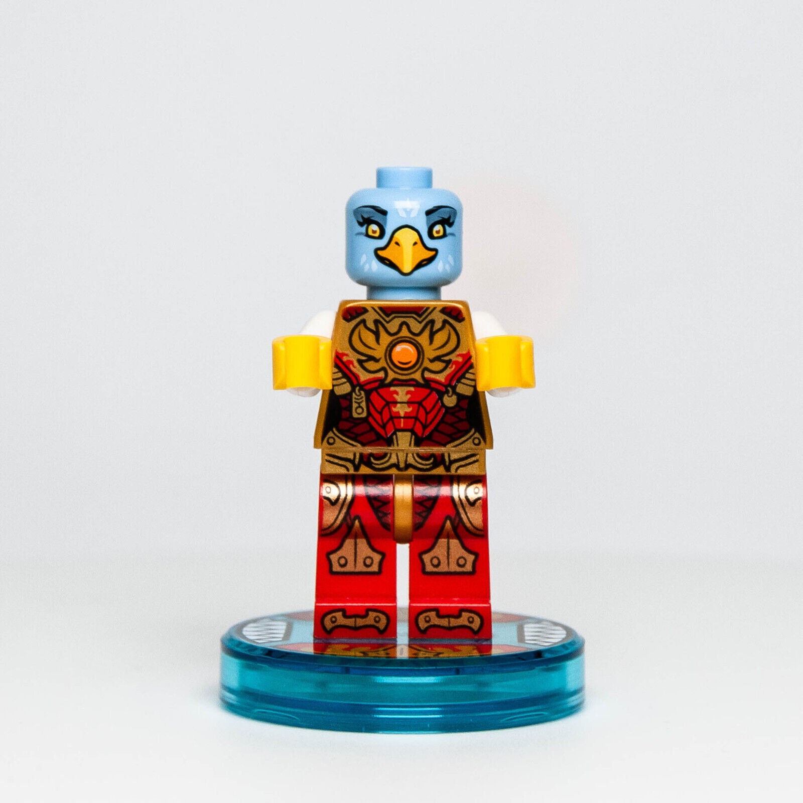 LEGO Chima Minifigure - Eris, Fire Chi Gold Torso (dim003) 71232 Dimensions Tag