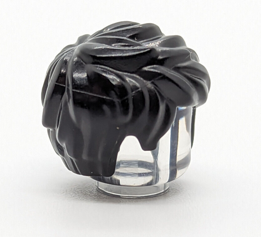 LEGO Female Minifigure Lot - Short "Karen" Hair Style in Black & Cell Phone (cty - StudBee