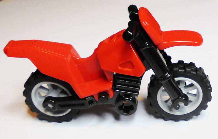 LEGO Dirt Bike - You Choose! Motorcycle Gray Wheels Motorbike Race 50860c11 (ac - StudBee