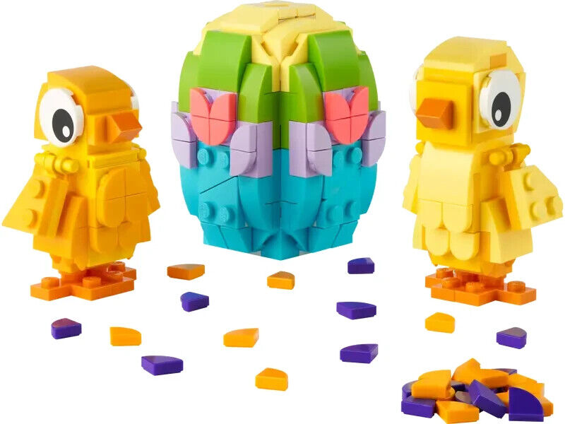 New Sealed LEGO Seasonal Easter Egg Chicks Limited Edition Set 40527 - StudBee