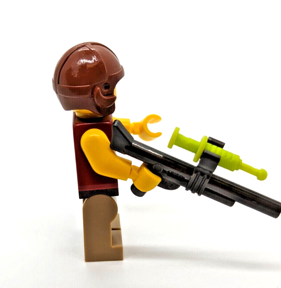 LEGO Dino Hero Tranquilizer Belt Minifigure w/ Gun (dino001) 5887 5884 Jurassic - StudBee