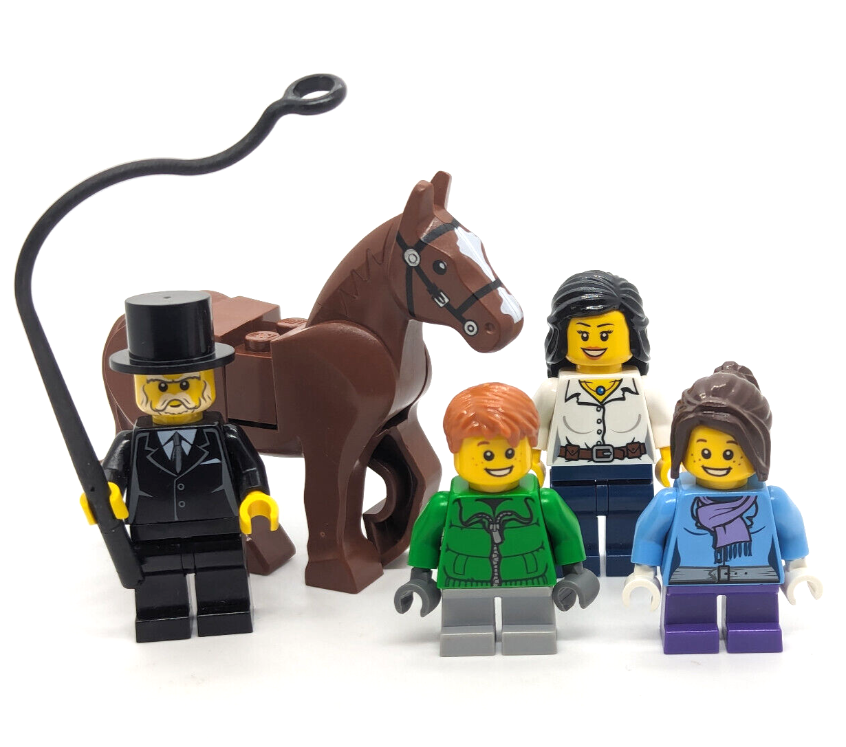 Lego Minifigures from 3300014 Holiday Sleigh Set 2012 Winter Horse Christmas) - StudBee