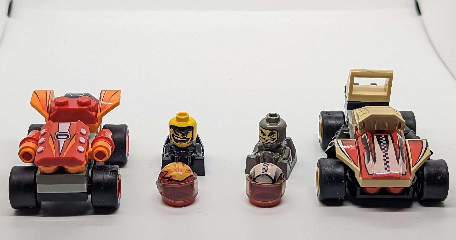 LEGO Racers Red Bullet 4582 & Drone Pro-Stunt 8360 Sets (rac080 rac079) - StudBee