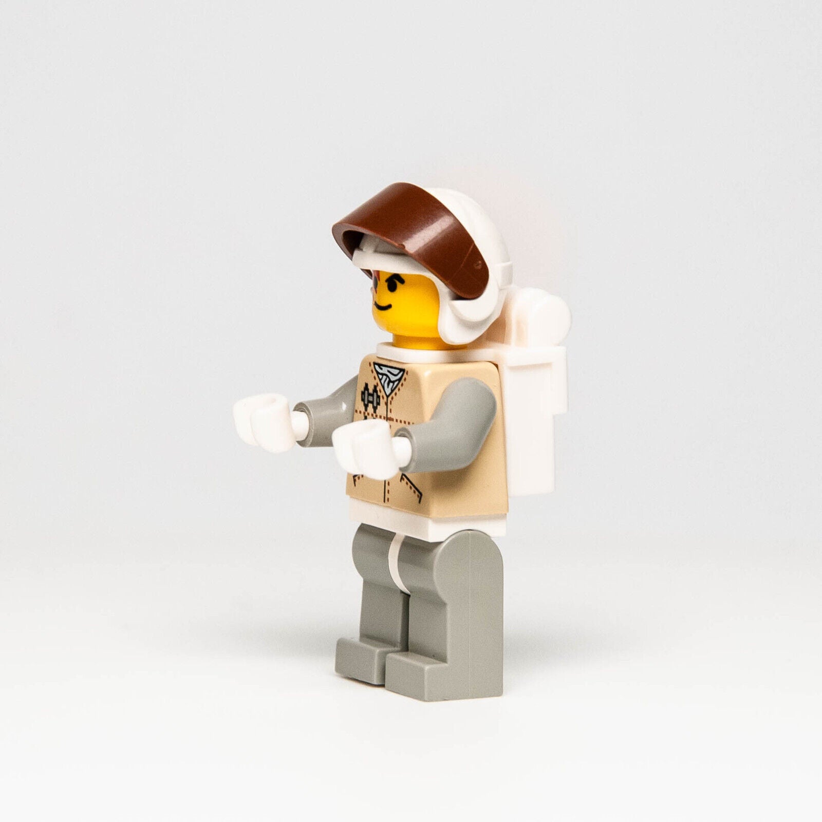 LEGO Star Wars 4/5/6 Minifigure Hoth Rebel Brown Visor (sw0016) 7130 Snowspeeder - StudBee