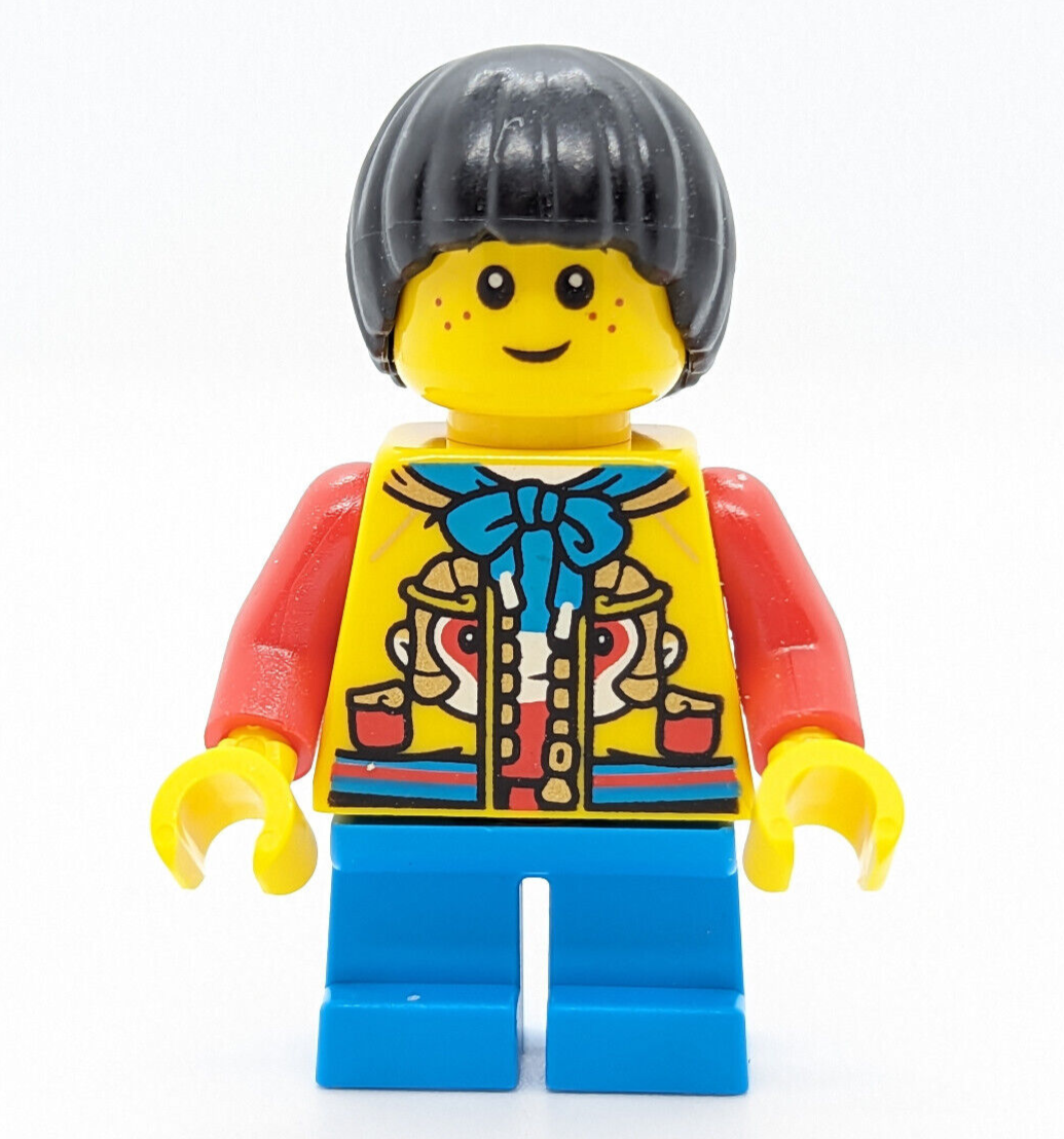 LEGO 80111 Chinese Lunar New Year Minifig - Child Boy Monkey King Parade hol317 - StudBee
