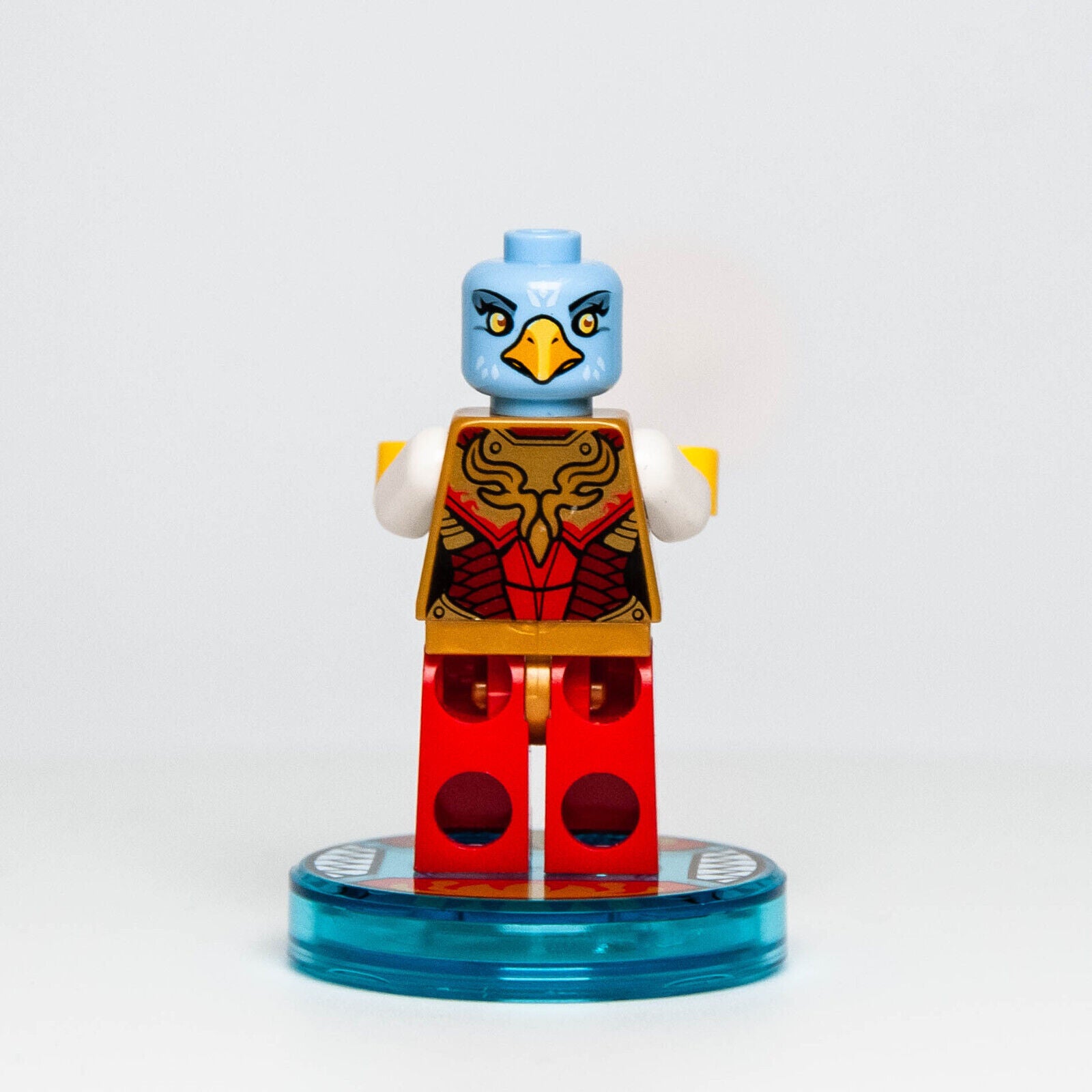 LEGO Chima Minifigure - Eris, Fire Chi Gold Torso (dim003) 71232 Dimensions Tag