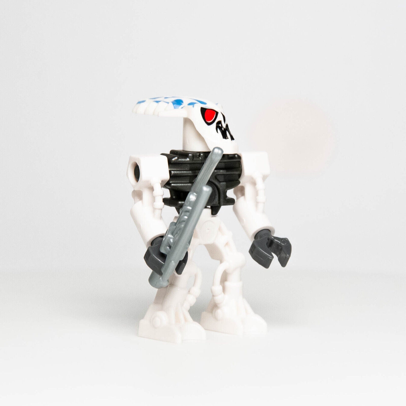 LEGO Bionicle Mini: Barraki Pridak Minifigure 8926 8927 Pearl Dark Gray (bio014a