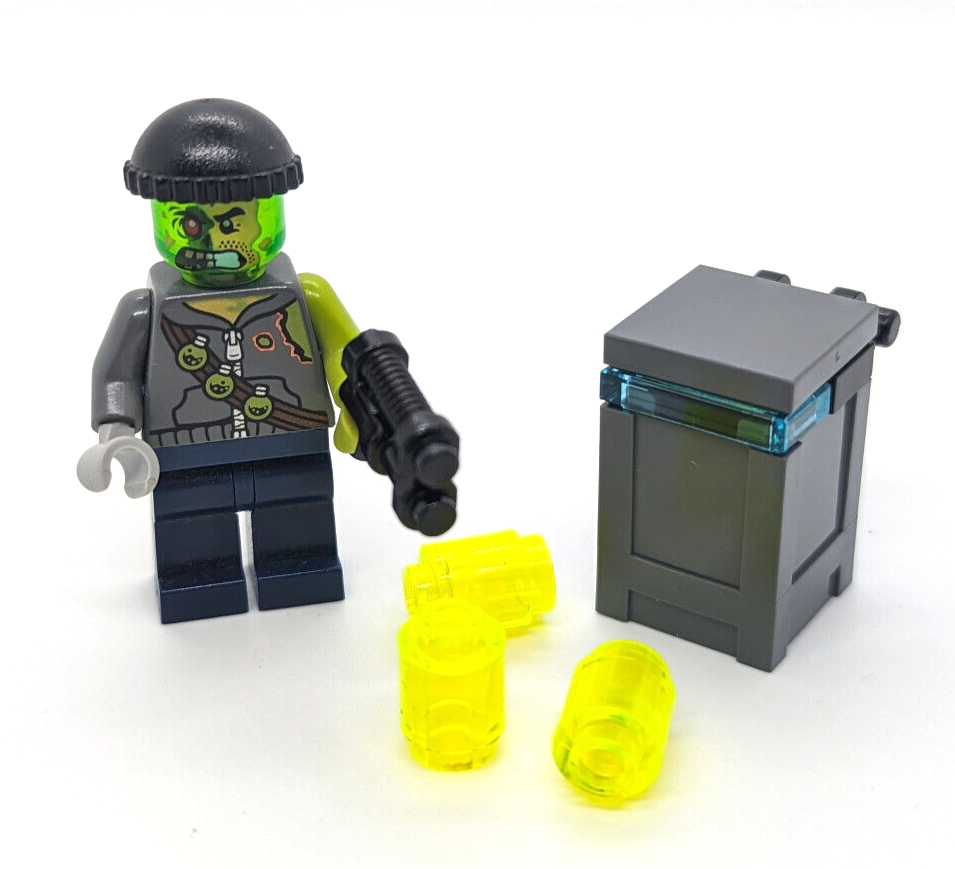 LEGO Ultra Agents Minifigure -  Adam Acid 70160 (uagt004) Villian Bad Guy - StudBee