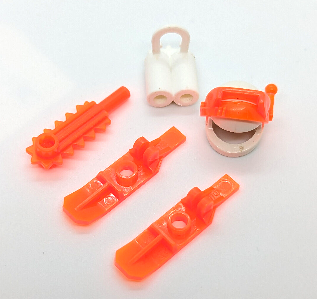 LEGO Vintage Ice Planet Space Minifigure - Male w/ White Hair & Skis (sp018) - StudBee