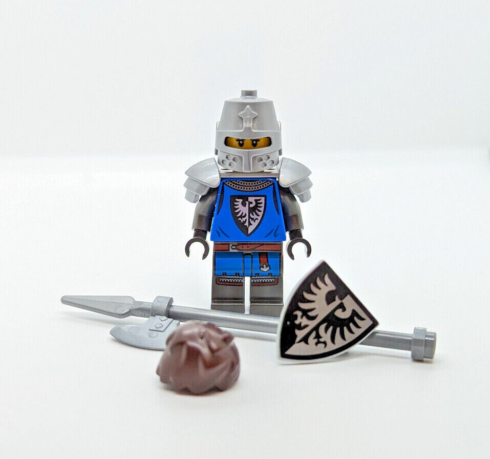 NEW LEGO Medieval Female Knight Minifigure (IDEA084) Black Falcon 21325 - StudBee