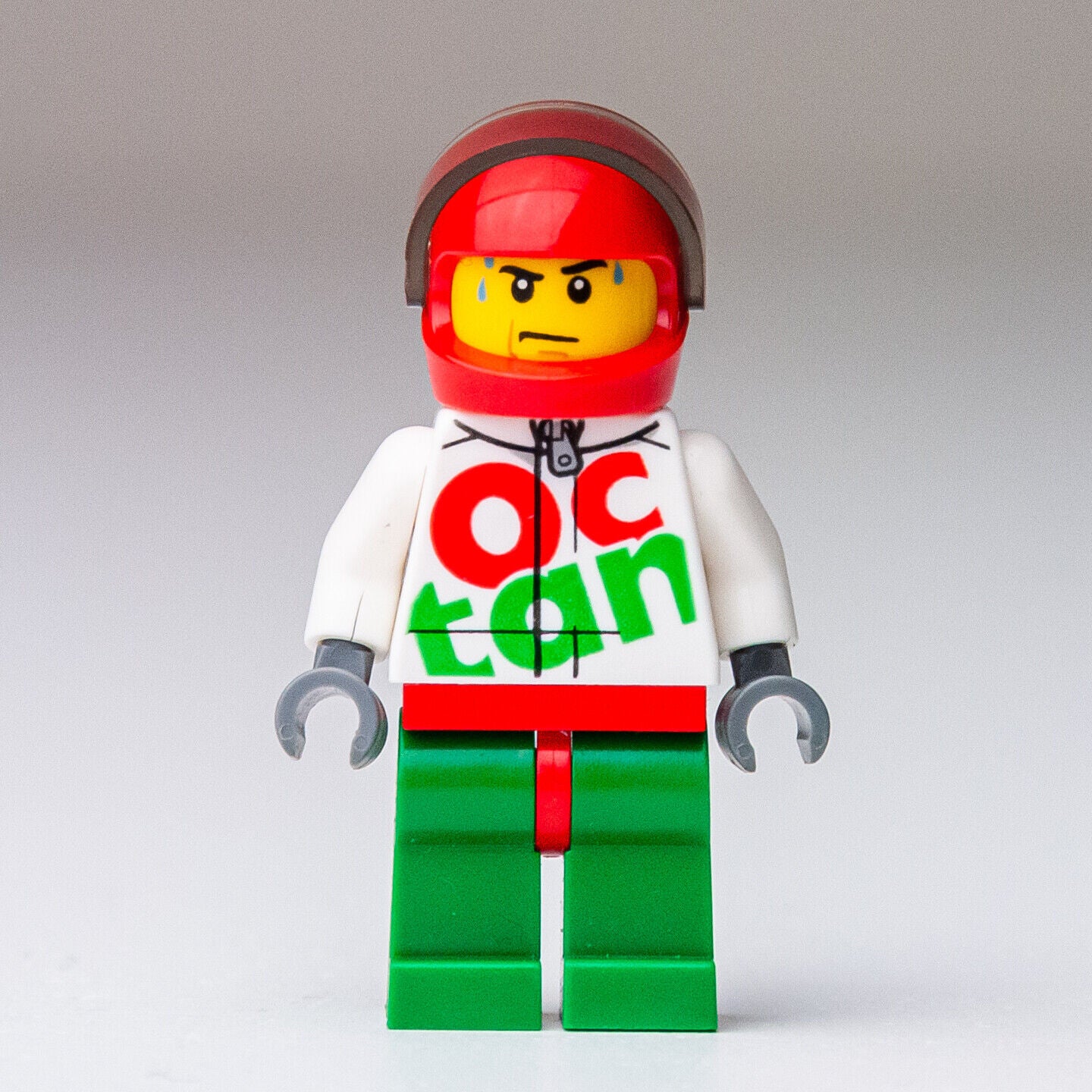 LEGO Speed Record Car Driver Octan Minifigure - 60178 (cty0842) (oct - StudBee