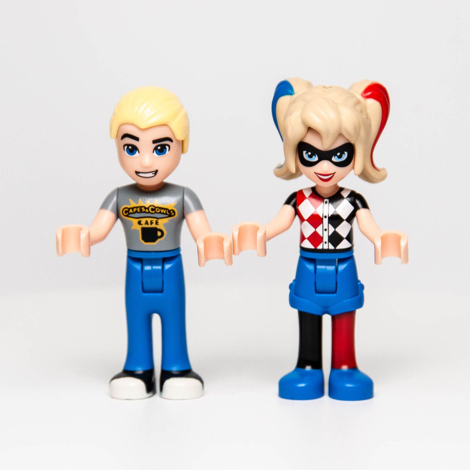 NEW (Lot of 2) LEGO DC Superhero Girl Harley & Steve from 41231 Minifigures (shg - StudBee