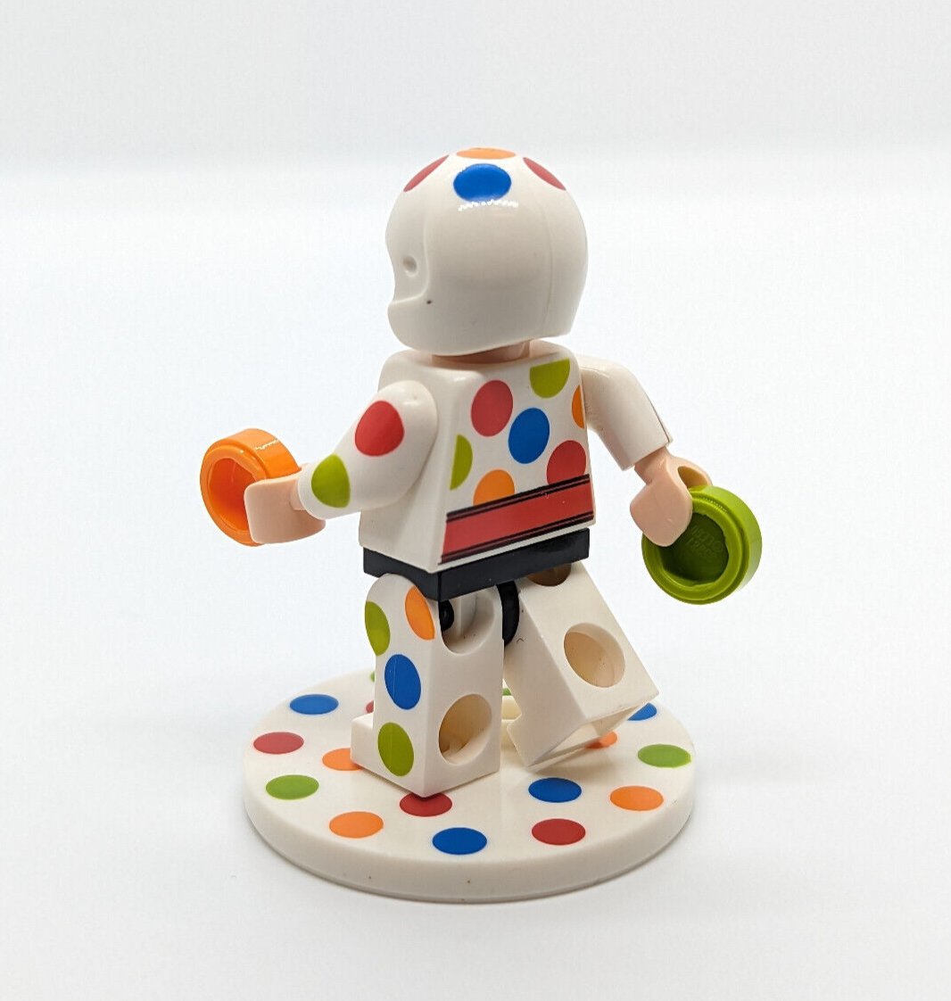 Lego Batman Movie Minifigure Polka Dot Man w/ Stand, Discs 70917 sh397 - StudBee