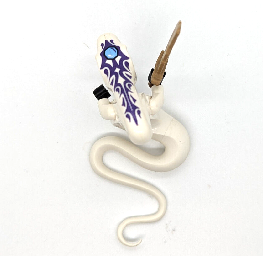 LEGO Ninjago Pythor Chumsworth - White & Purple Minifigure (njo131) 70750 - StudBee
