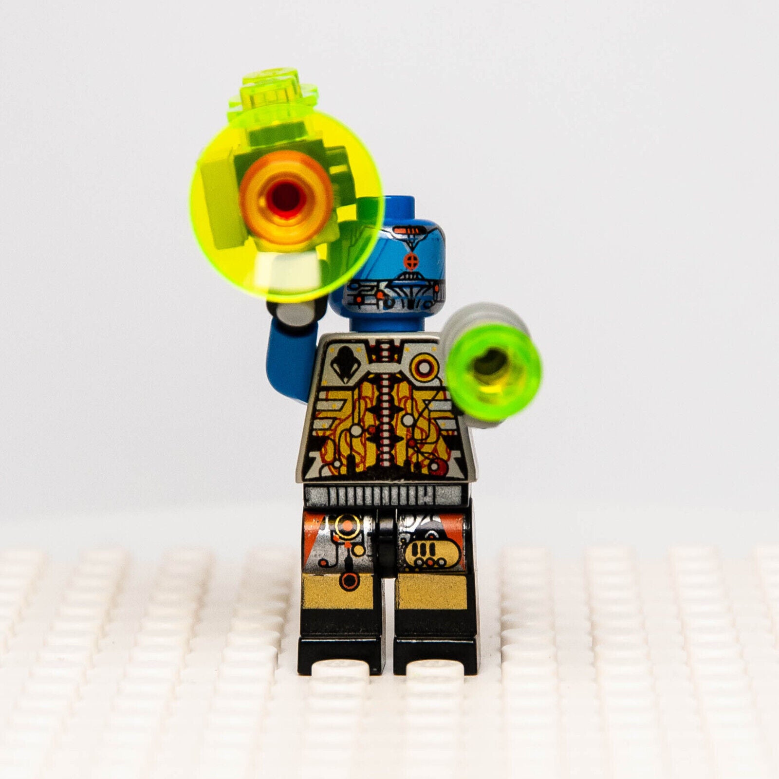 LEGO UFO Droid Blue Techdroid 1 Minifigure (sp043) Space Alien Robot 4305 - StudBee