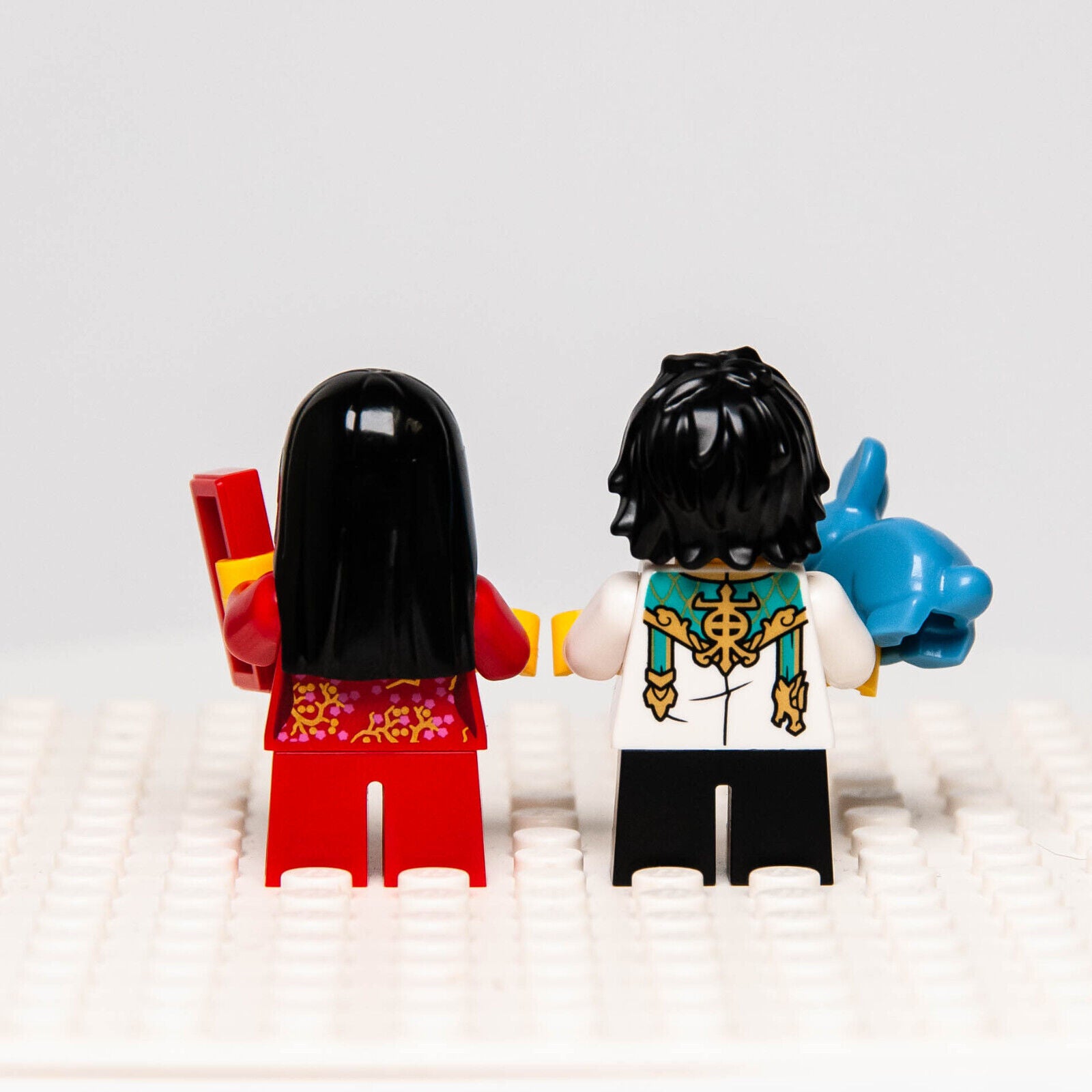 (Lot of 2) New Lego BAM 2023 Chinese New Year Minifigures Rabbit - StudBee