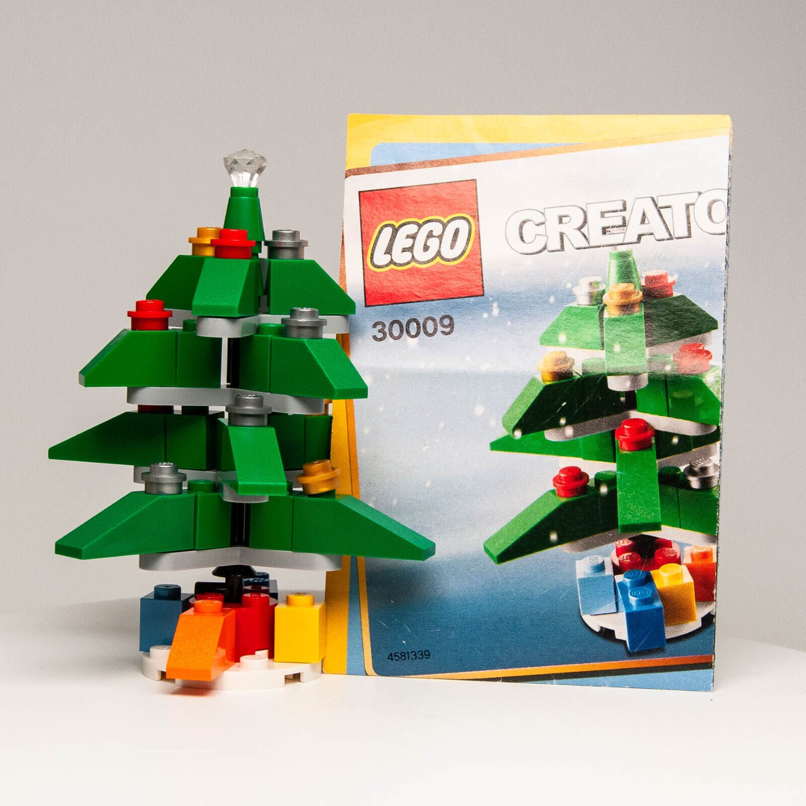 LEGO Creator Christmas Tree from 2009, Set 30009- 100% Complete Instructions - StudBee