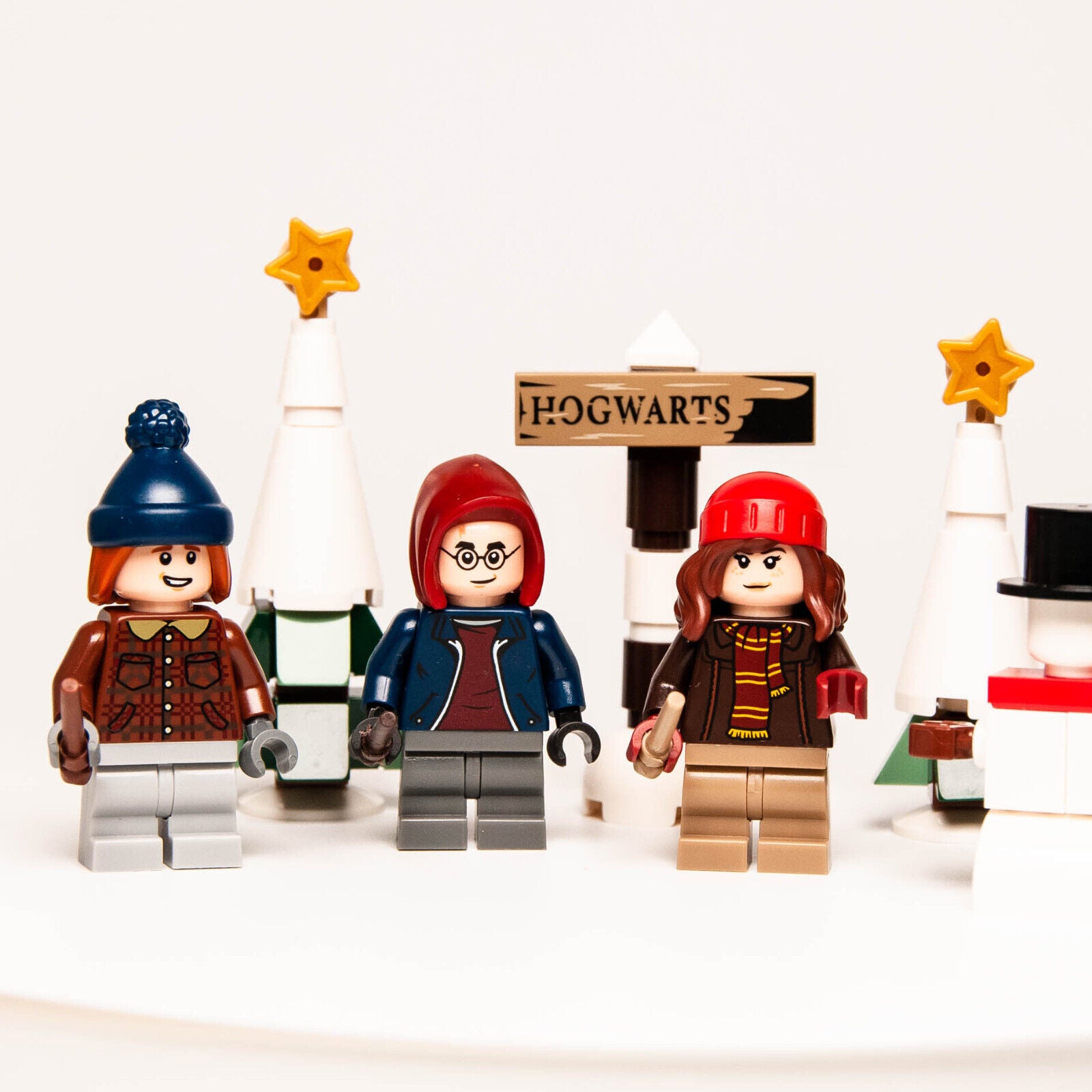 Lot of Builds & Minifigs: LEGO Harry Potter 2023 Advent 76418 Winter Village (hp - StudBee