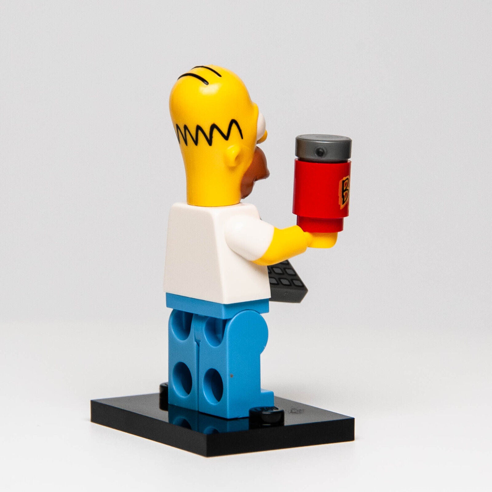 LEGO Homer Simpson Minifigure w/ Buzz Soda & TV Remote 71005 (colsim-1) - StudBee