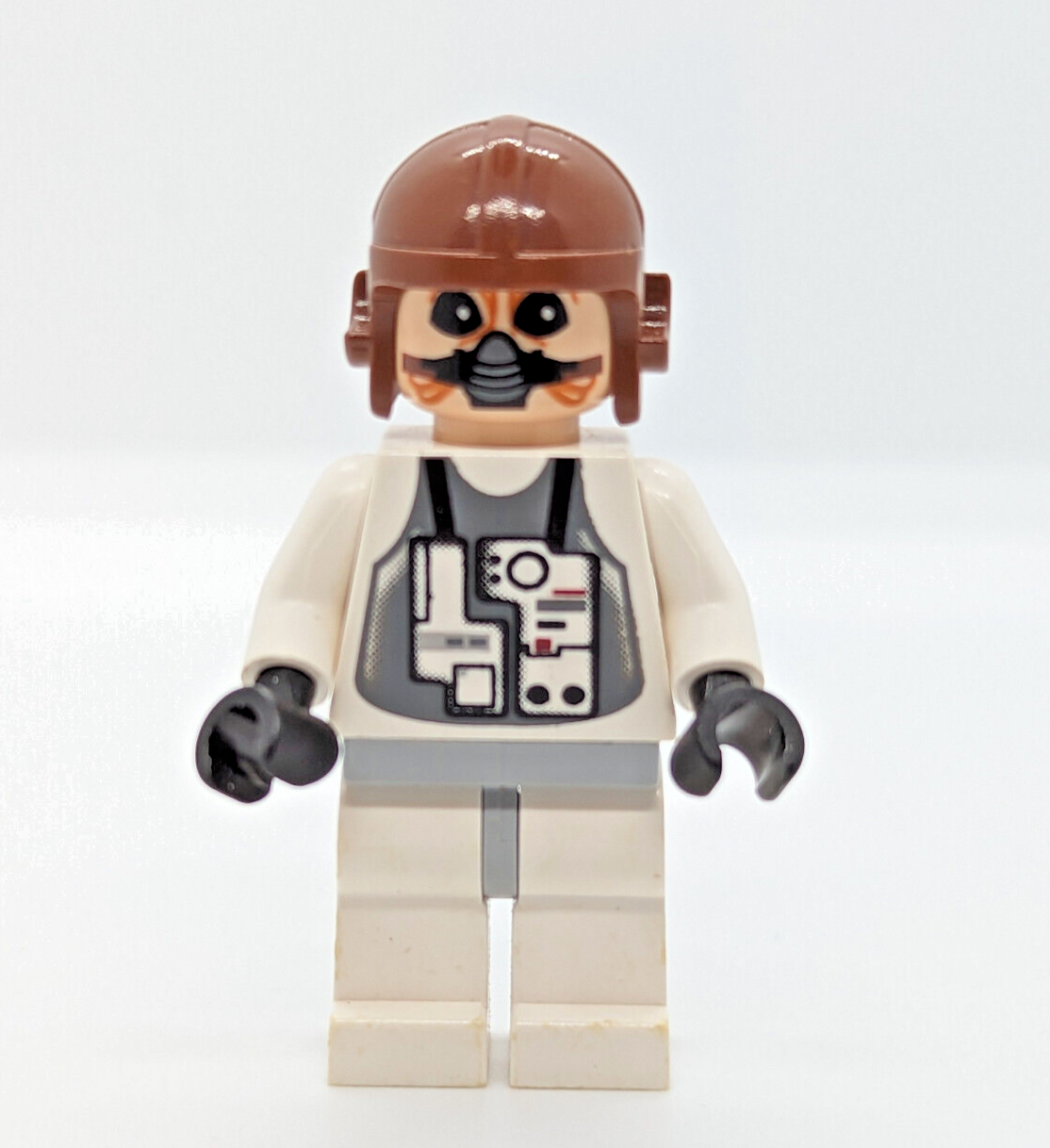 LEGO  Star Wars Minifigure - Ten Numb 6208 (sw0153) Sullustan Starfighter Pilot - StudBee