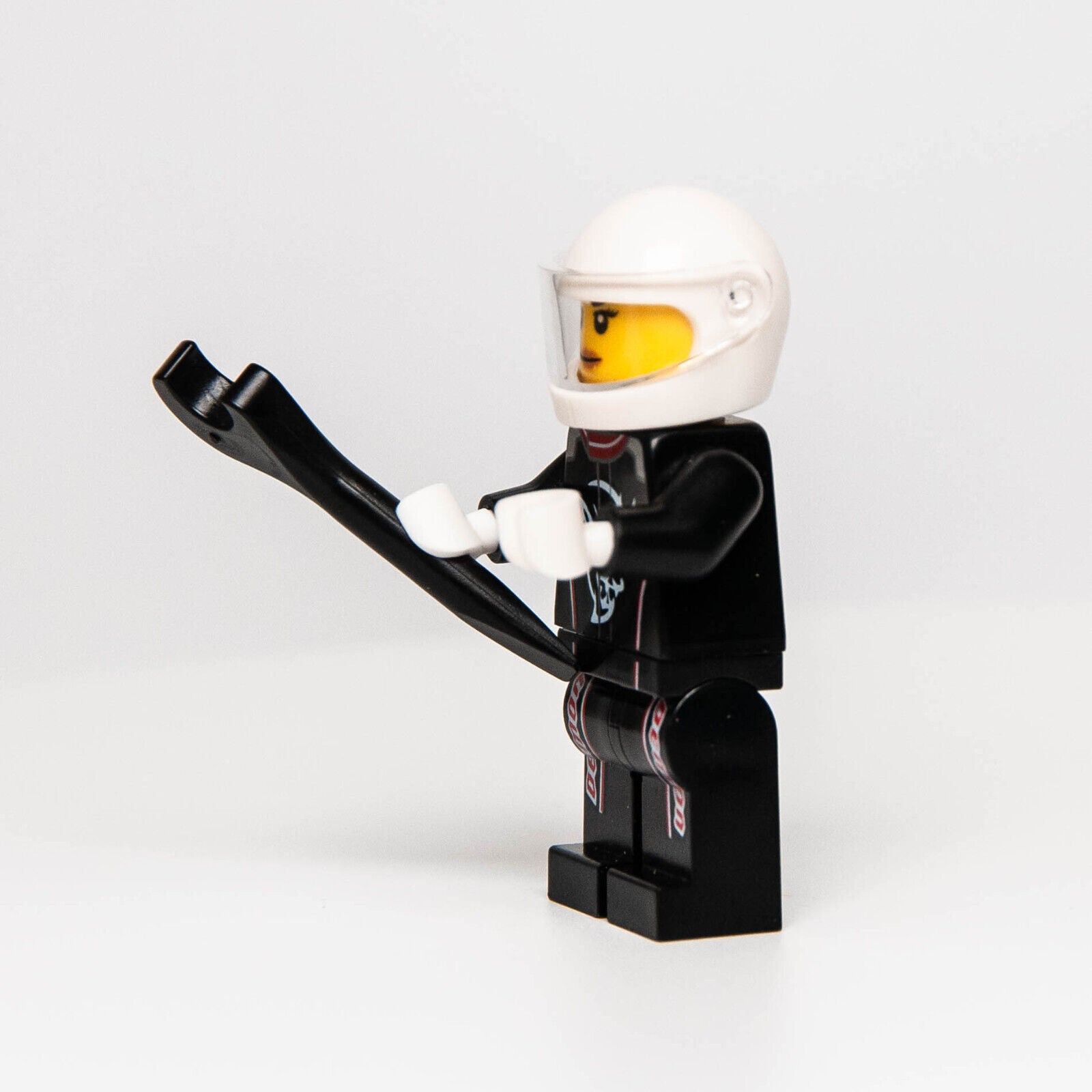 LEGO 2018 Dodge Challenger SRT Demon Driver, Female Minifigure (sc076) - StudBee