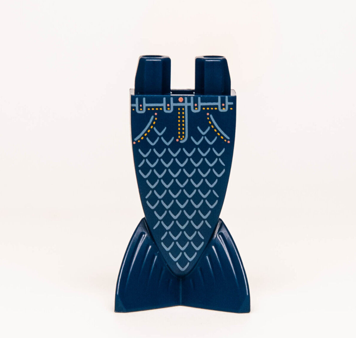New 2023 Lego BAM Minifigure Part - Dark Blue Denium Jean Mermaid Tail - StudBee