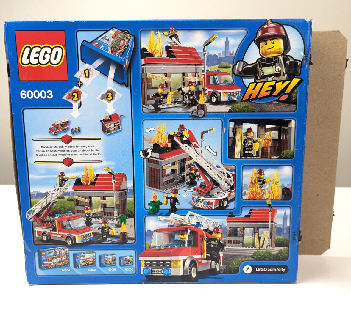 LEGO City Police Lot: 60003 Fire Emergency & 60138  High-Speed Chase - StudBee