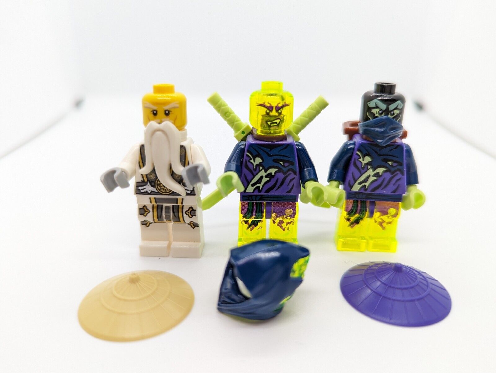 LEGO Ninjago 70734 Minifigure Lot: Master Wu njo142 Ghost Warrior (njo144 njo145 - StudBee