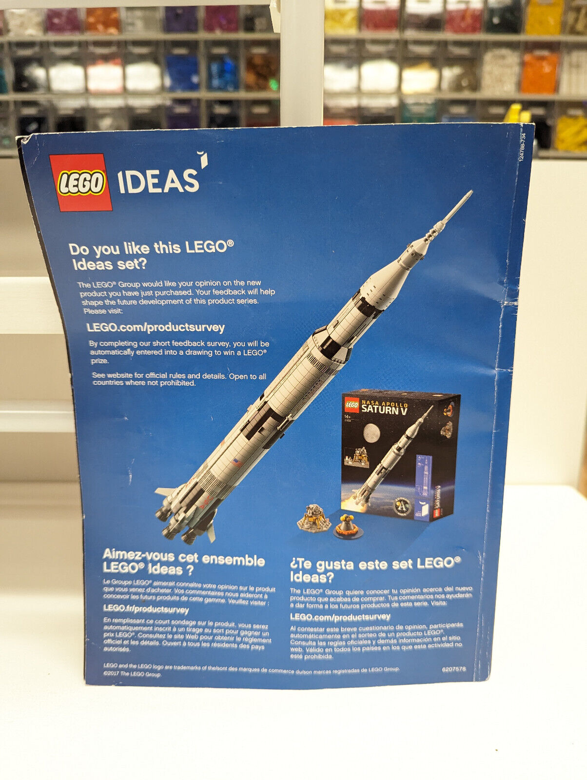 LEGO 21309 Ideas NASA Apollo Saturn V - **Building -Instruction Booklet ONLY** - StudBee