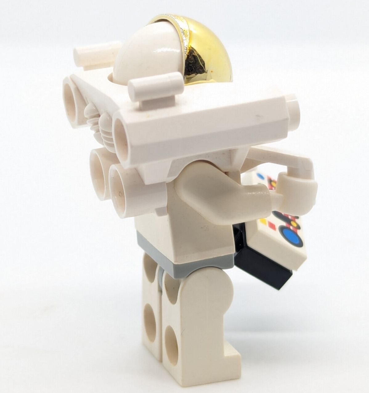 LEGO Space Port Minifigure - Astronaut C1 (spp006) 6458 Jet Pack Satellite - StudBee