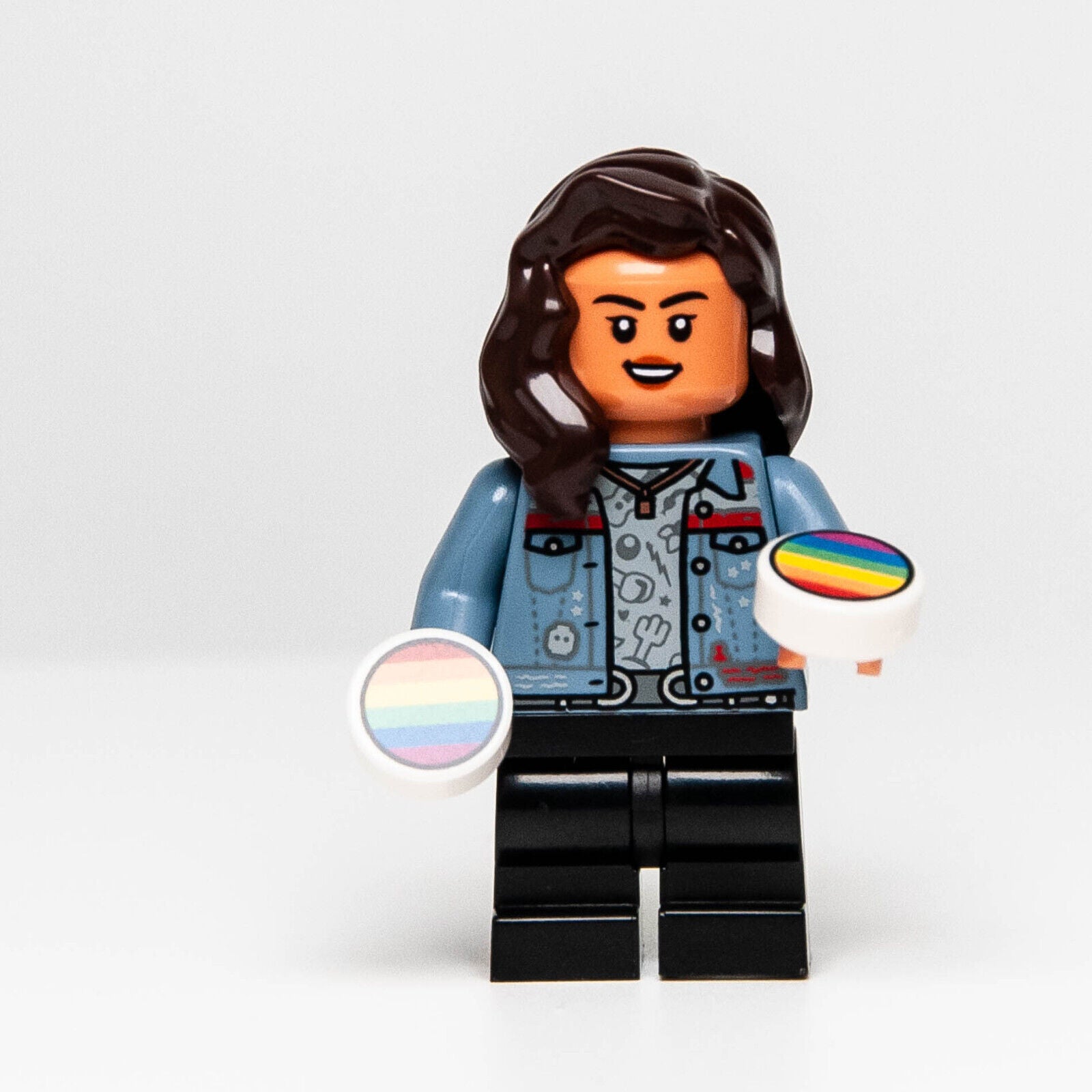NEW LEGO America Chavez Minifigure from 76205 Doctor Strange (sh801) - StudBee