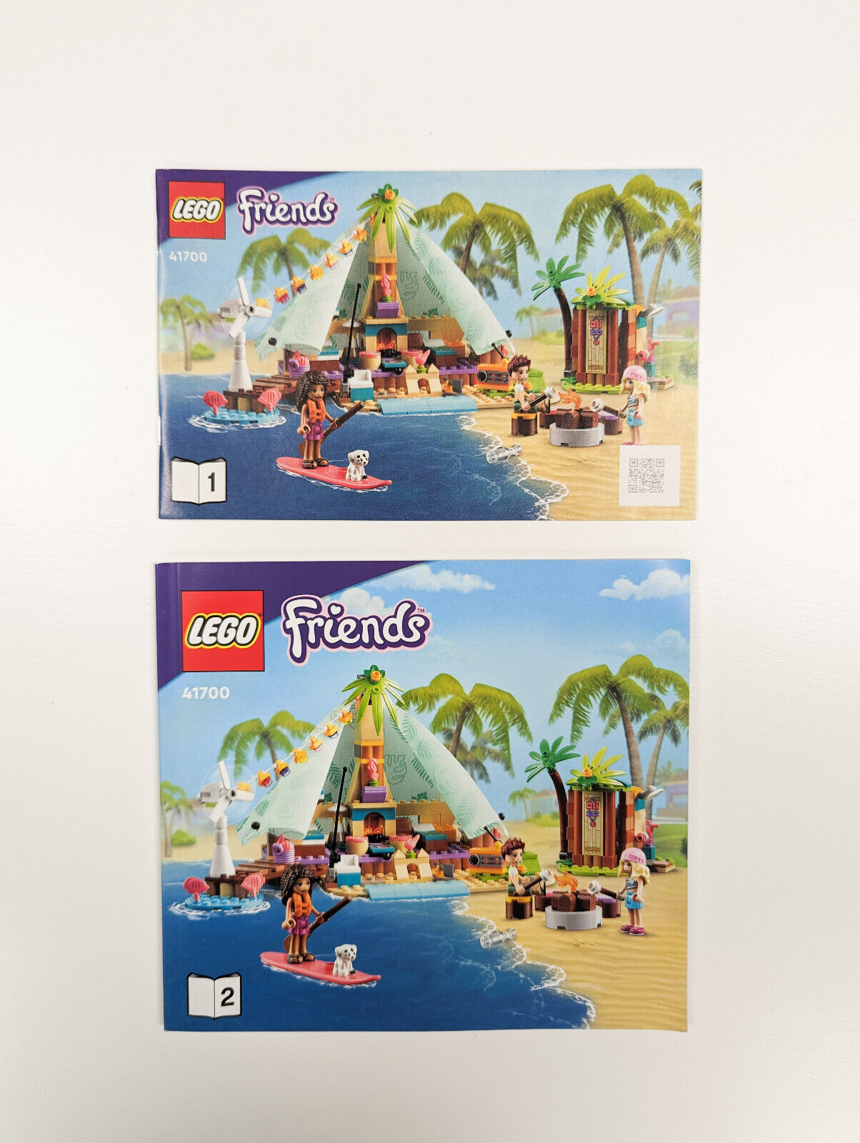 New LEGO 41700 Friends Beach Glamping **Booklet Only** - StudBee