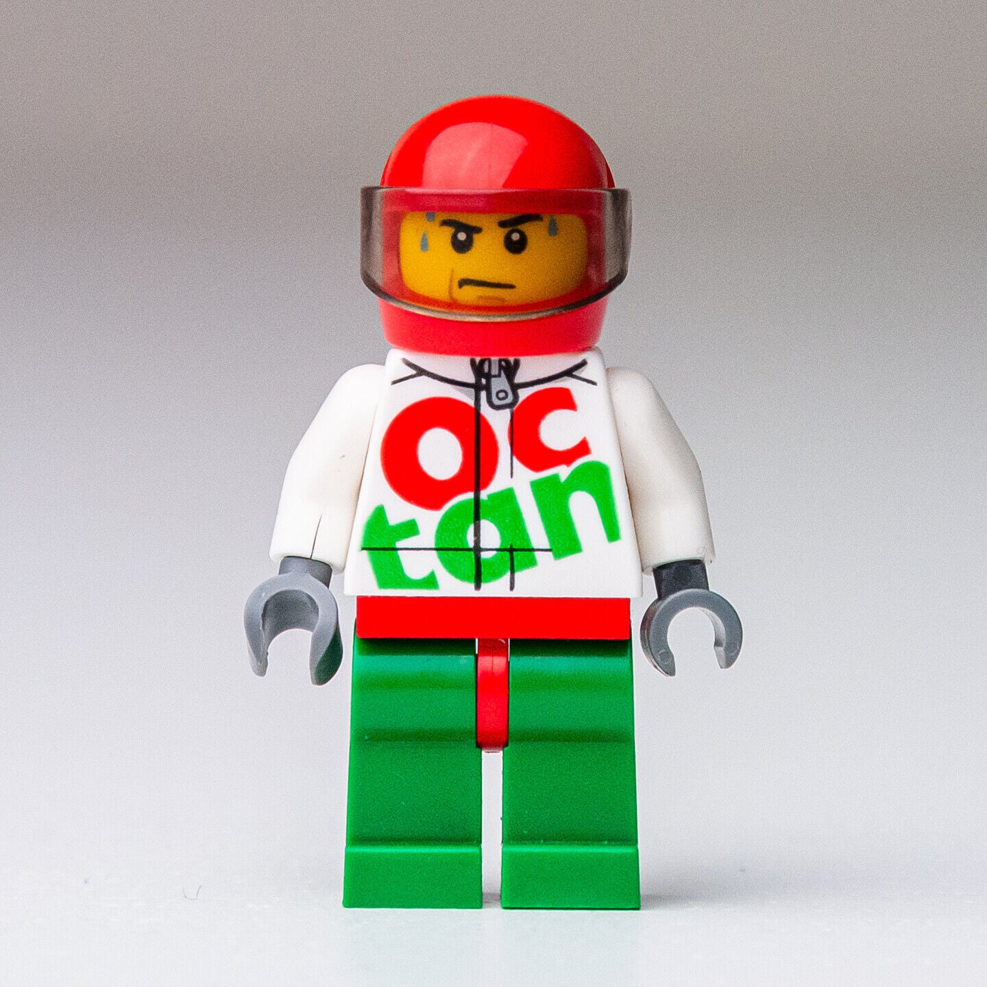 LEGO Speed Record Car Driver Octan Minifigure - 60178 (cty0842) (oct - StudBee