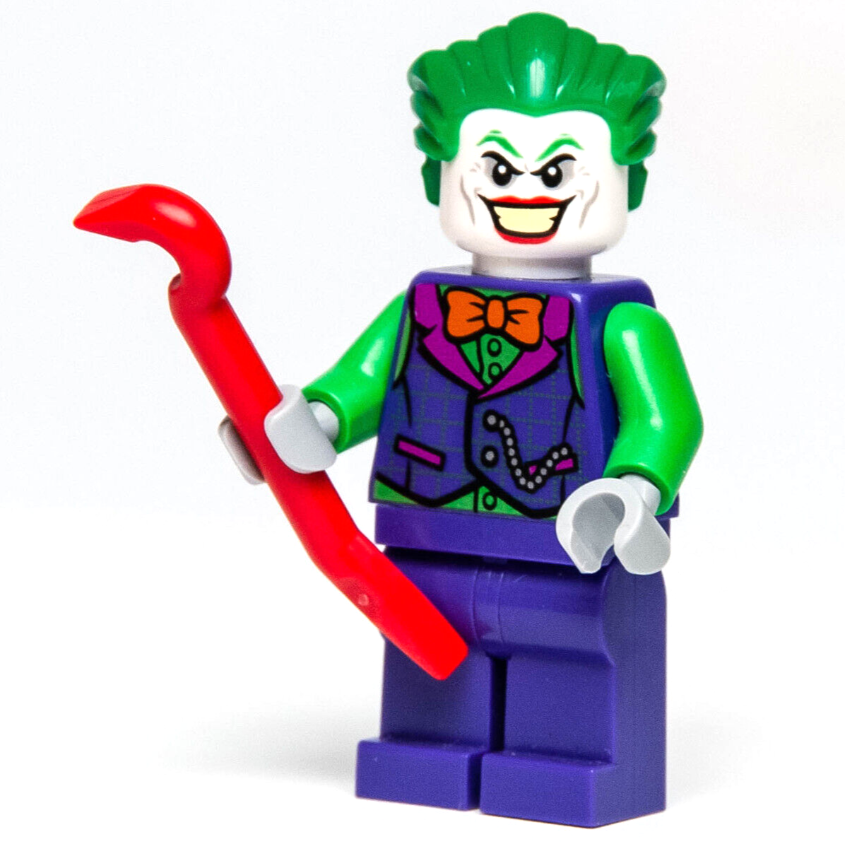 LEGO DC Minifigure - The Joker (sh590) Orange Bow Tie Green Arms 76119 76159 - StudBee