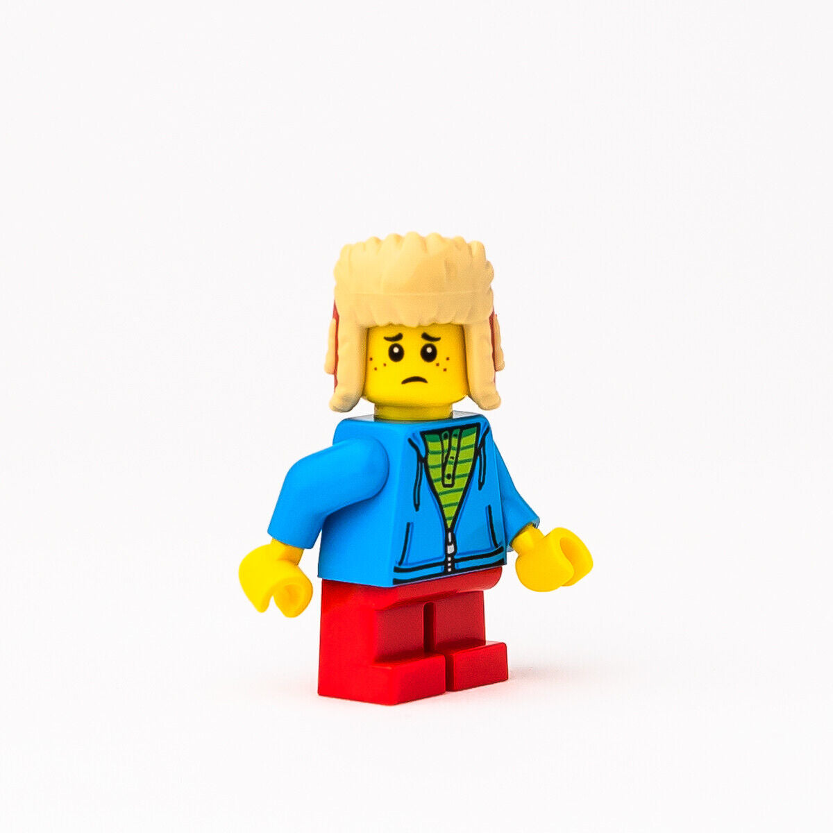 New LEGO Child Boy Minifigure - Chinese New Year - 80105 (hol194) Ushanka Hat - StudBee