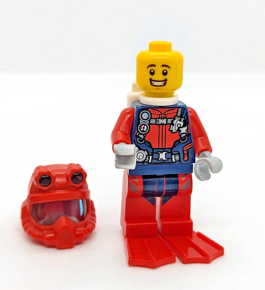 Lego Ocean Diver Exploration Set 30370 Deep Sea Diver cty1173 Manta Stingray - StudBee