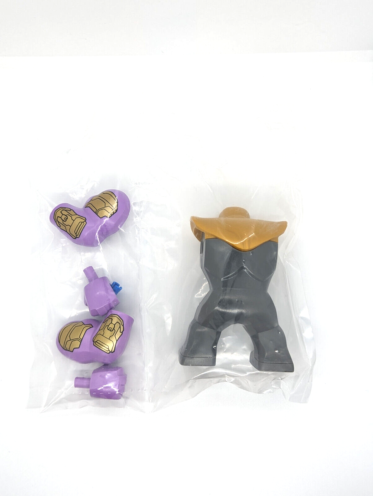 New LEGO Thanos - Dark Bluish Gray Armor, Printed Arms Minifigure (sh576) 76131 - StudBee