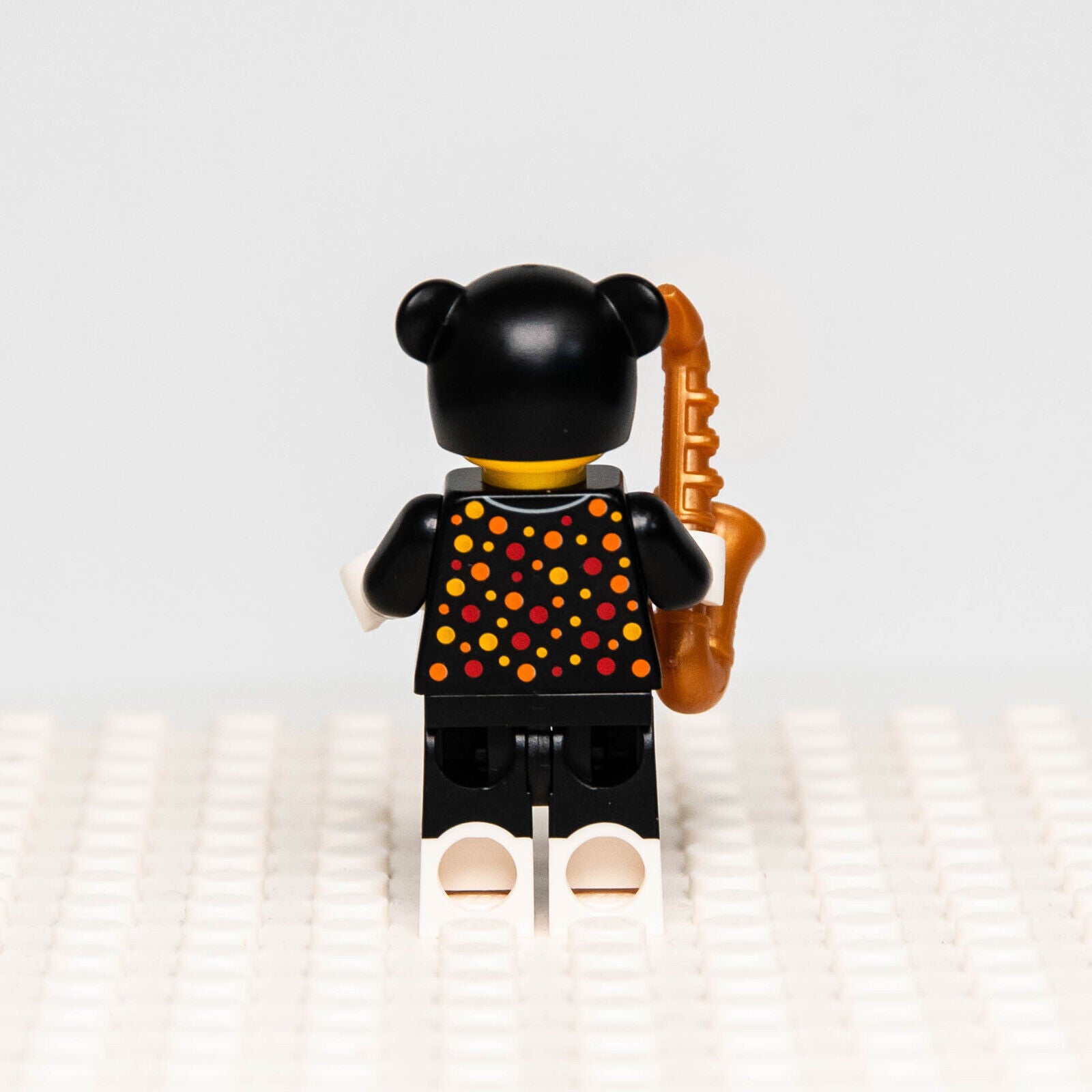New Lego BAM 2023 Minifigure Halloween Party Black Cat Girl Costume Sax (blk - StudBee
