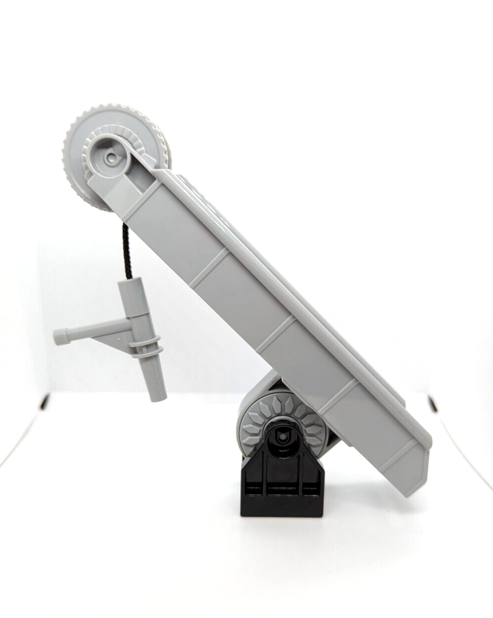 Lego Duplo 7" Gray Fire Truck Ladder w/ Black Reel and Gray Nozzle 10593 - StudBee