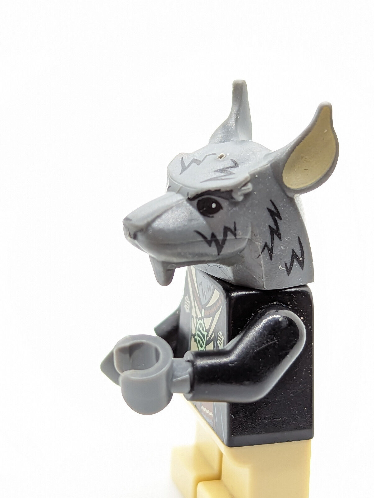 LEGO  TMNT Minifigure -  Splinter in Black Jacket (tnt051) 79117 Turtle Lair - StudBee