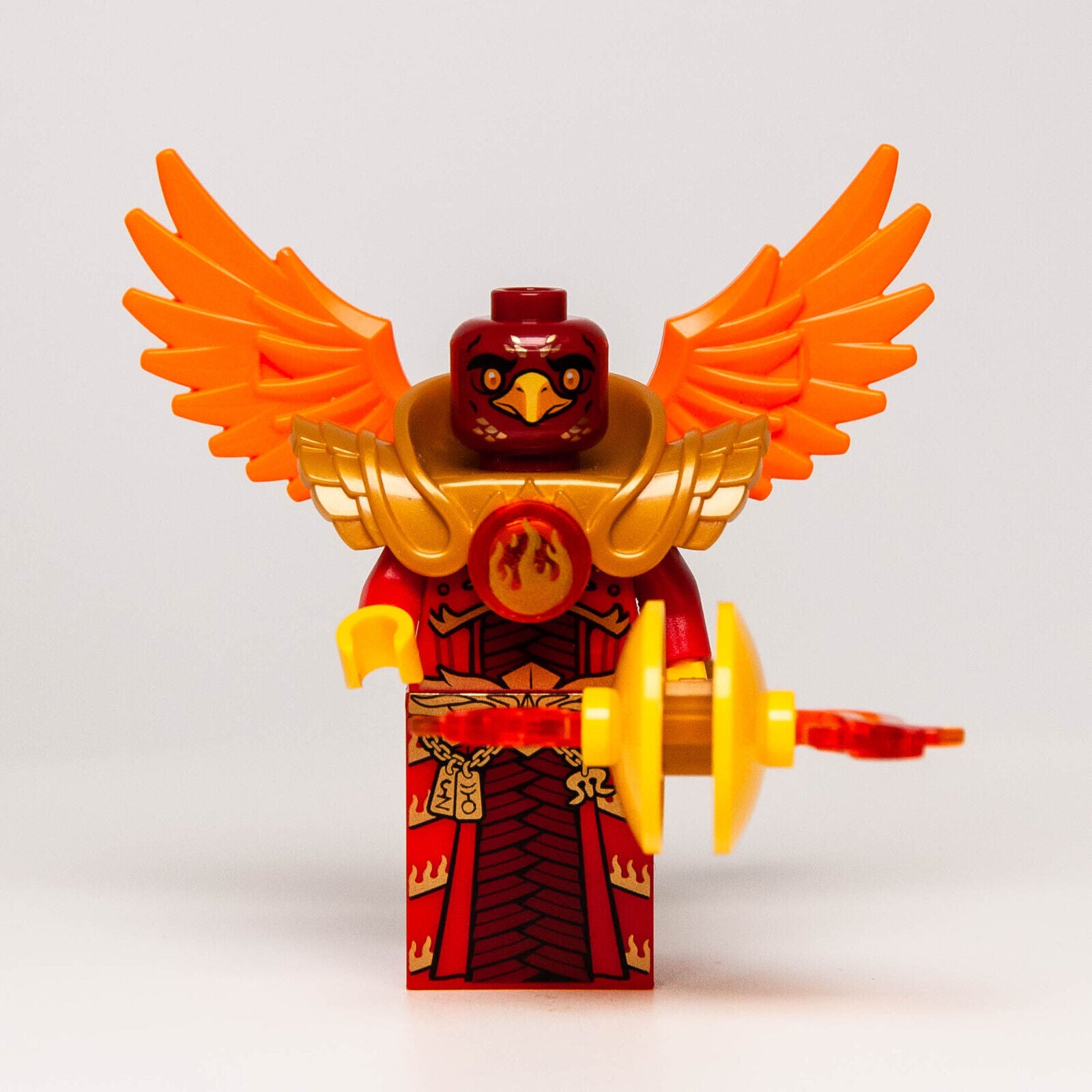 LEGO Chima Minifigure - Fluminox, Heavy Armor (loc075) 70146 Fire Chi - StudBee
